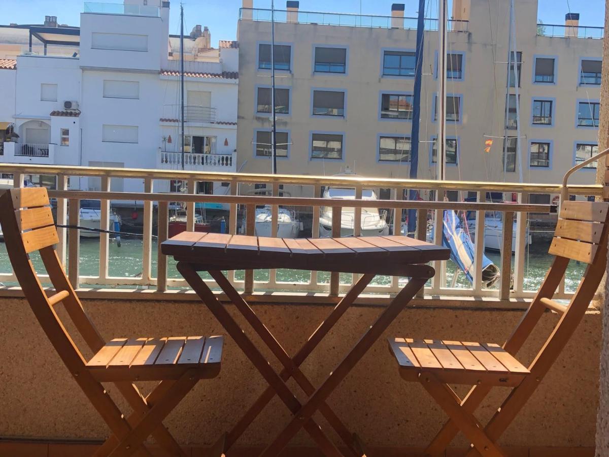 Port Ambar - Apartamento En La Marina De Empuriabrava - Balcon Con Vistas Al Canal - Playa - Wifi Exterior photo